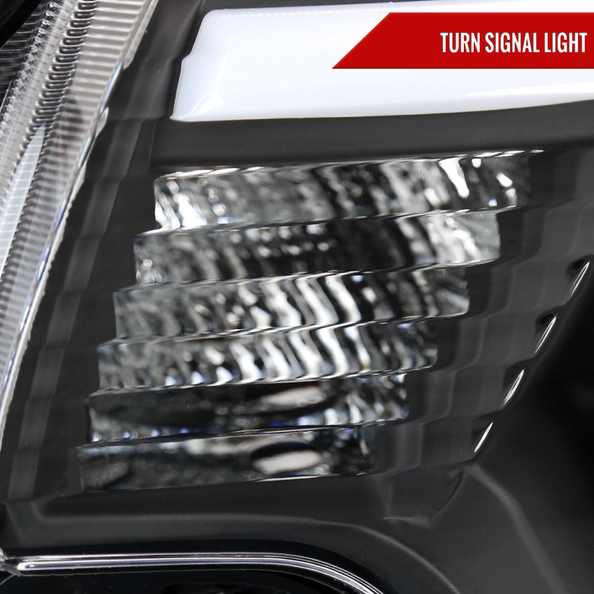 Spec-D 12-15 Tacoma LED Projector Headlights w/ LED Parking Light Blk