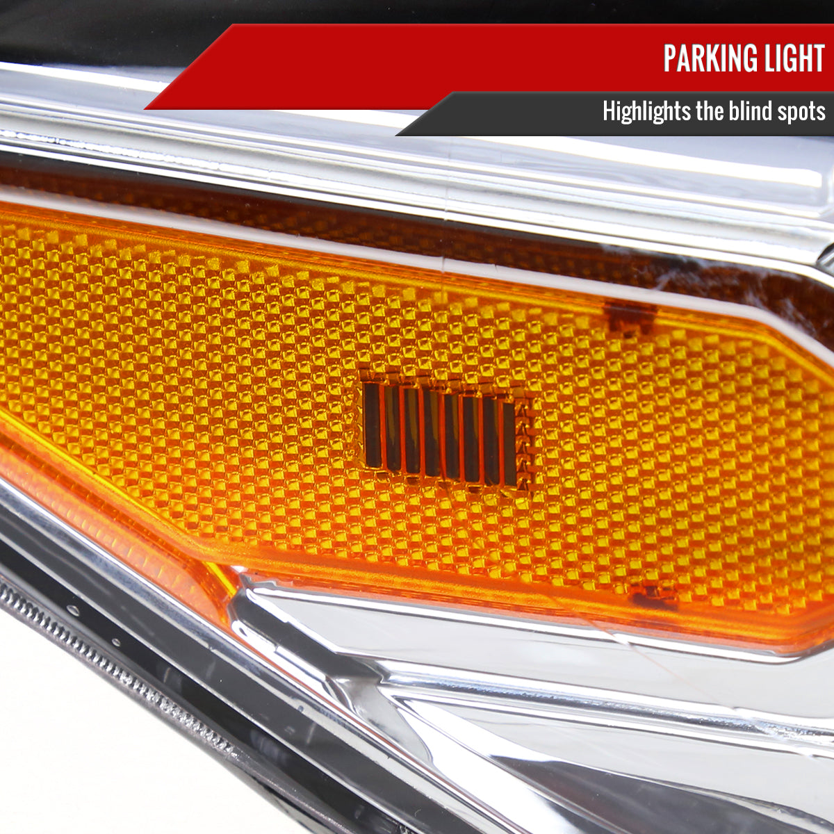Spec-D 16-23 Toyota Tacoma Passenger Replacement Projector Headlight