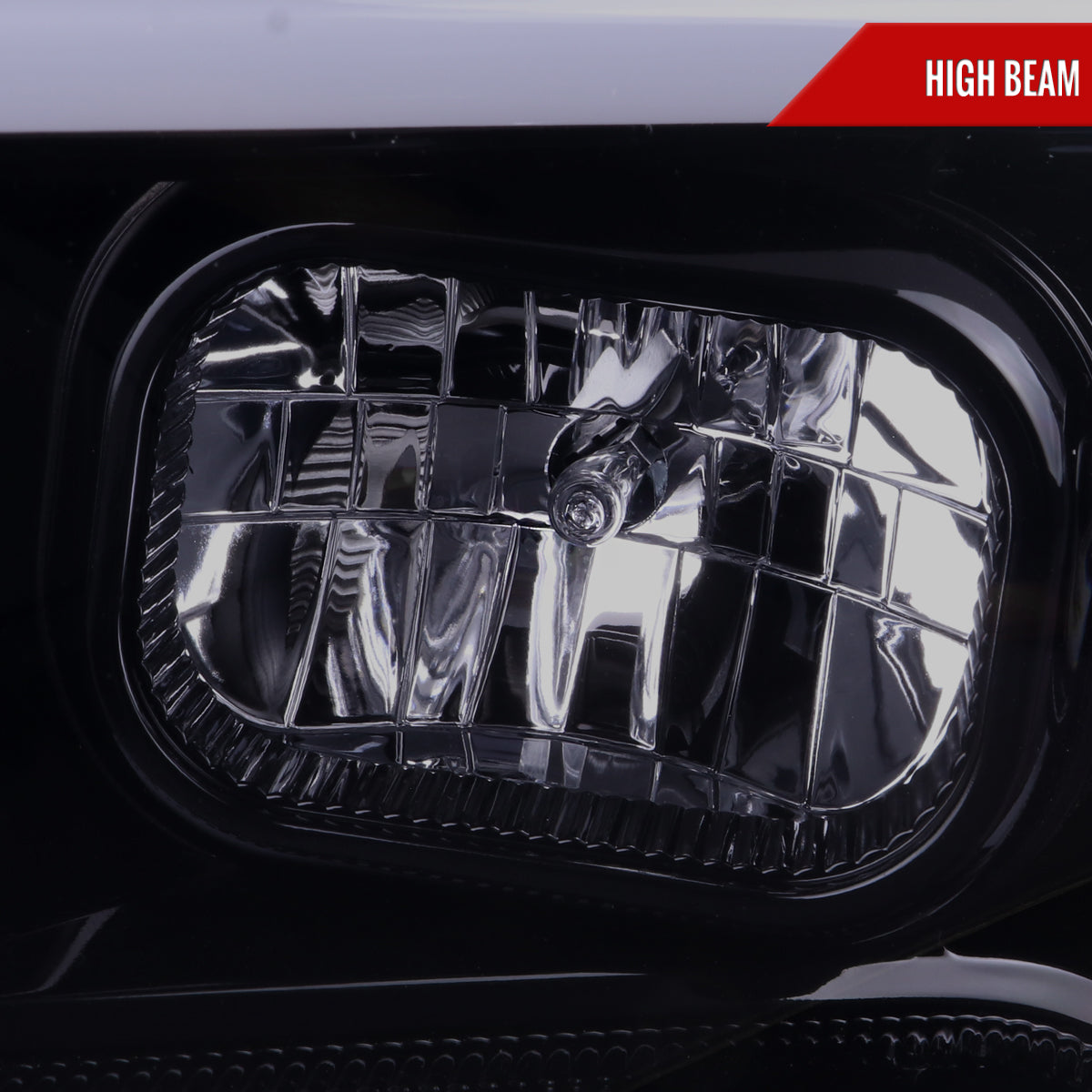 Spec-D 16-23 Toyota Tacoma Projector Headlights Glossy Black.