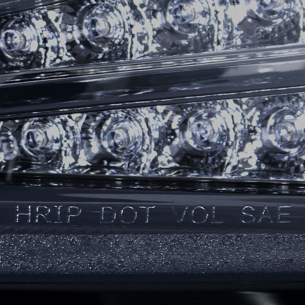 Spec-D 11-13 Scion tC Projector Headlights LED Bar Jet Black/Smoked