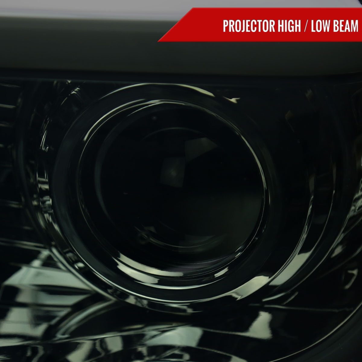 Spec-D 14-21 Tundra LED Projector Headlights Chrome/Smoked