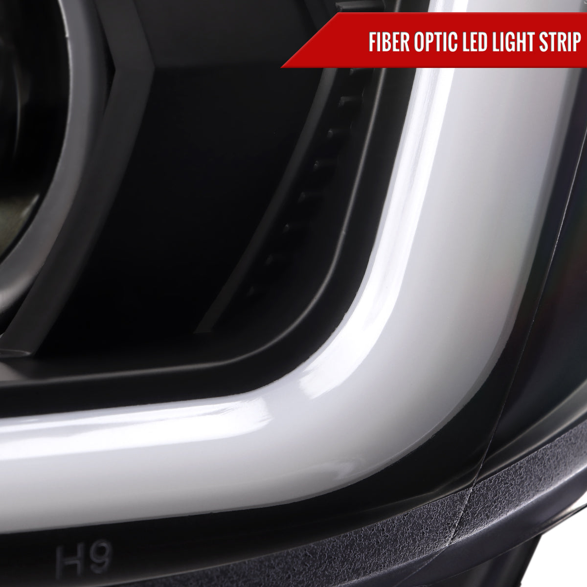 Spec-D 15-21 Subaru Impreza WRX/STI LED Bar SEQ Headlights Black