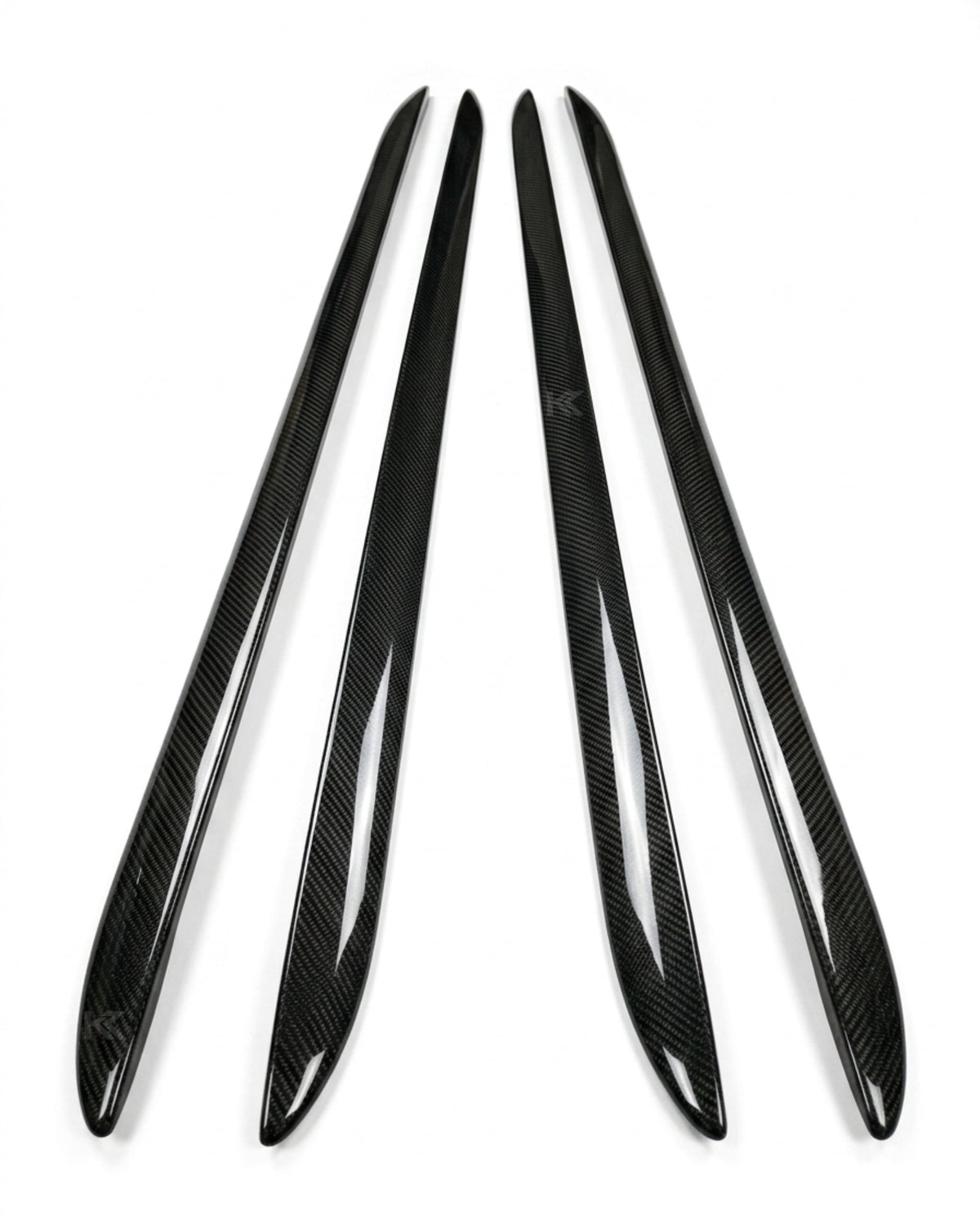 2010–2011 Audi A5 8T Sportback Side Skirt Extensions – Carbon Fiber