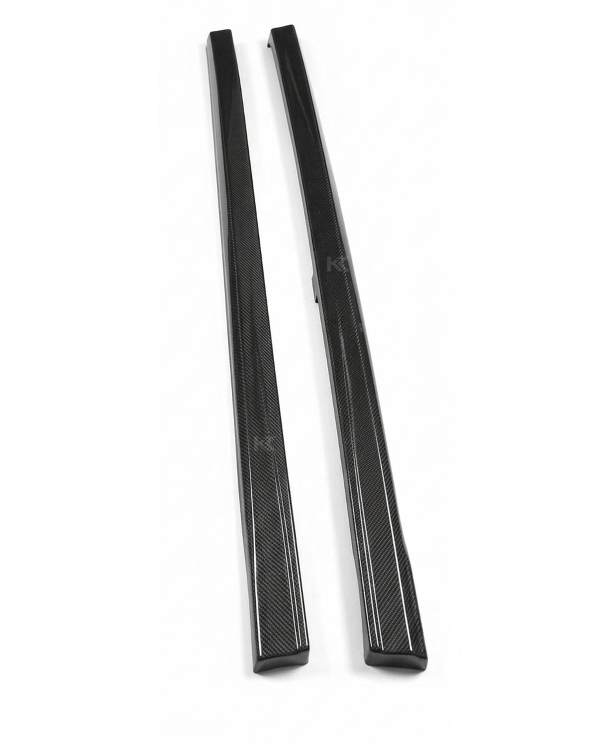 2014–2016 Volkswagen Golf GTI MK7 Side Skirt Extensions – Carbon Fiber