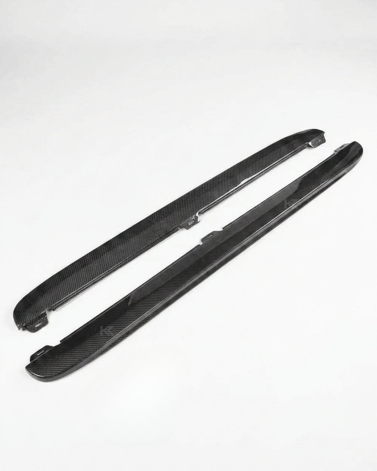 2010–2013 Volkswagen Golf VI / GTI MK6 Side Skirt Extensions – Carbon Fiber