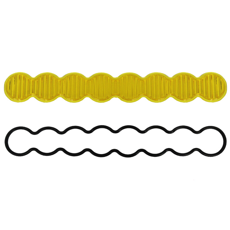 Baja Designs S8 Light Bar Lens Kit - Wide Driving - Amber