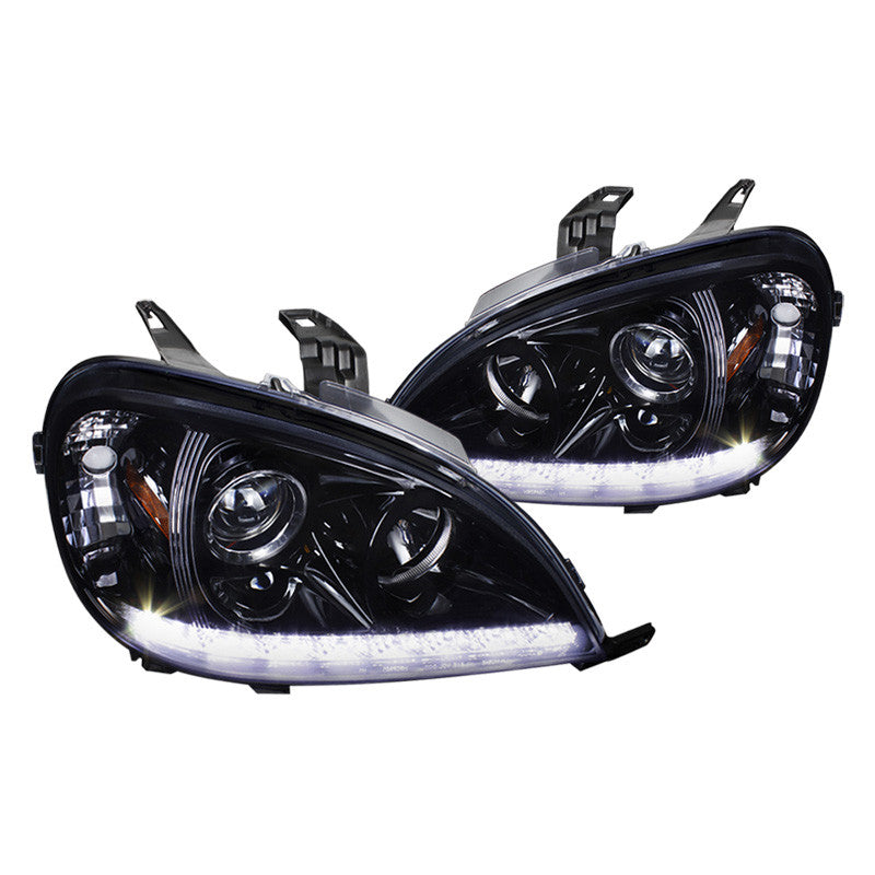Spec-D 98-01 Mercedes ML320 ML430 Headlights Dual Projector Black/Smok