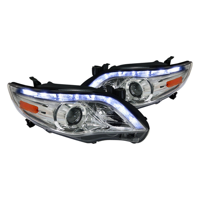 Spec-D 11-13 Toyota Corolla Projector Chrome Headlights