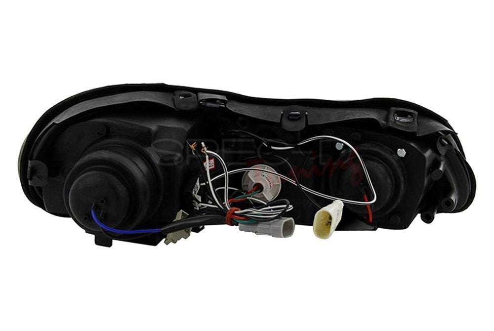 Spec-D 13-15 Chevy Malibu Headlights Projector Matte Black/Clear