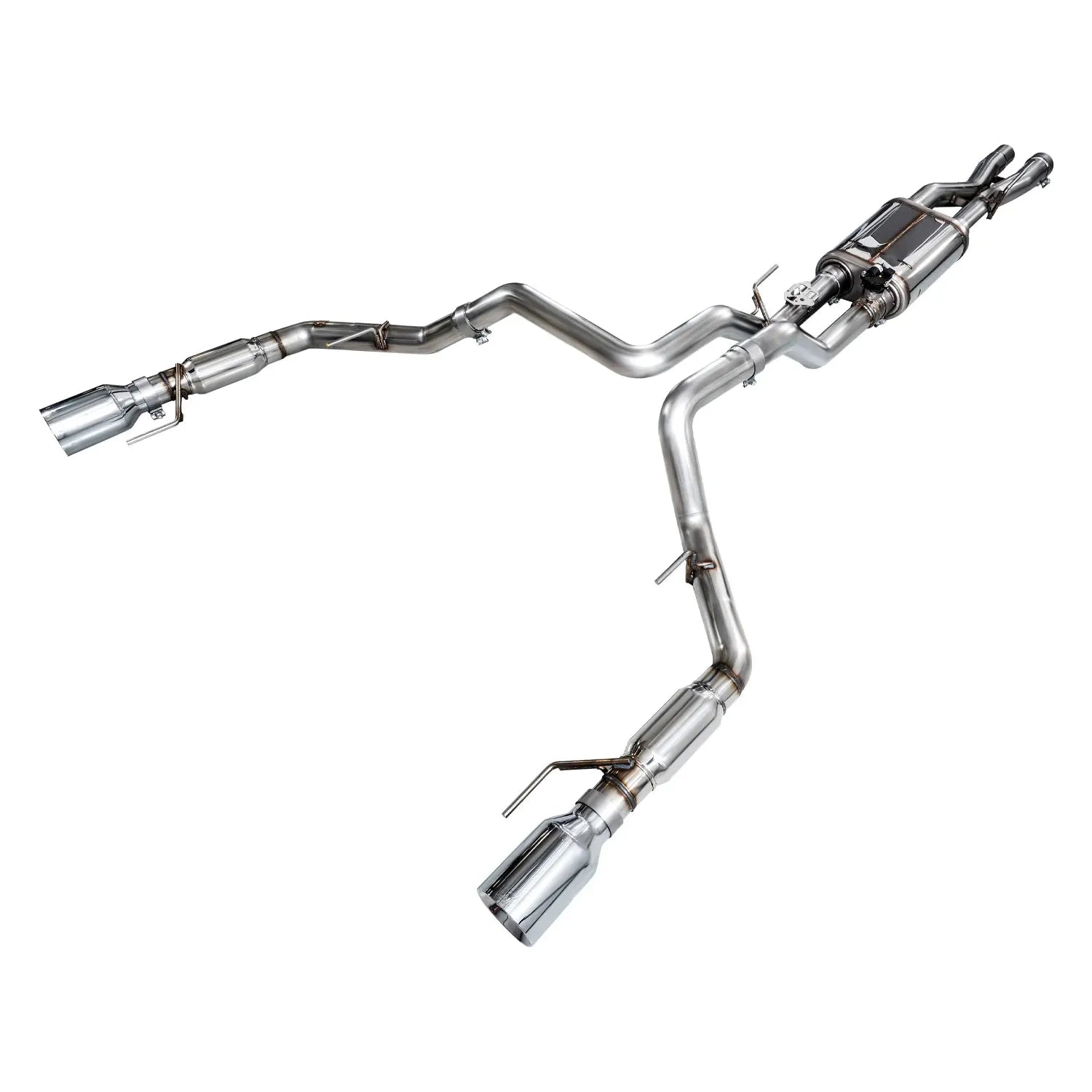 AWE Gen 3 Raptor SwitchPath Exhaust - Chrome Silver Tips