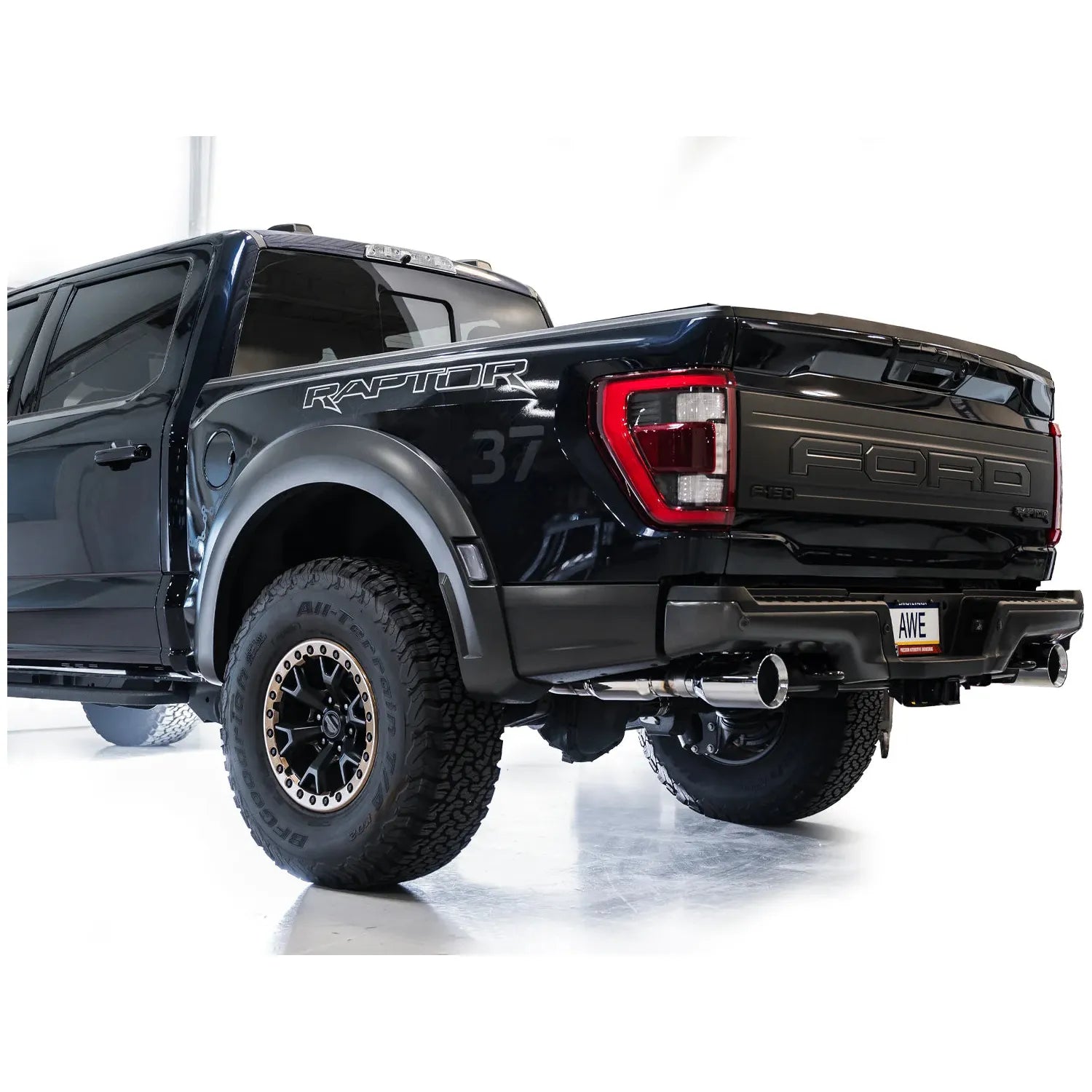 AWE Gen 3 Raptor SwitchPath Exhaust - Chrome Silver Tips