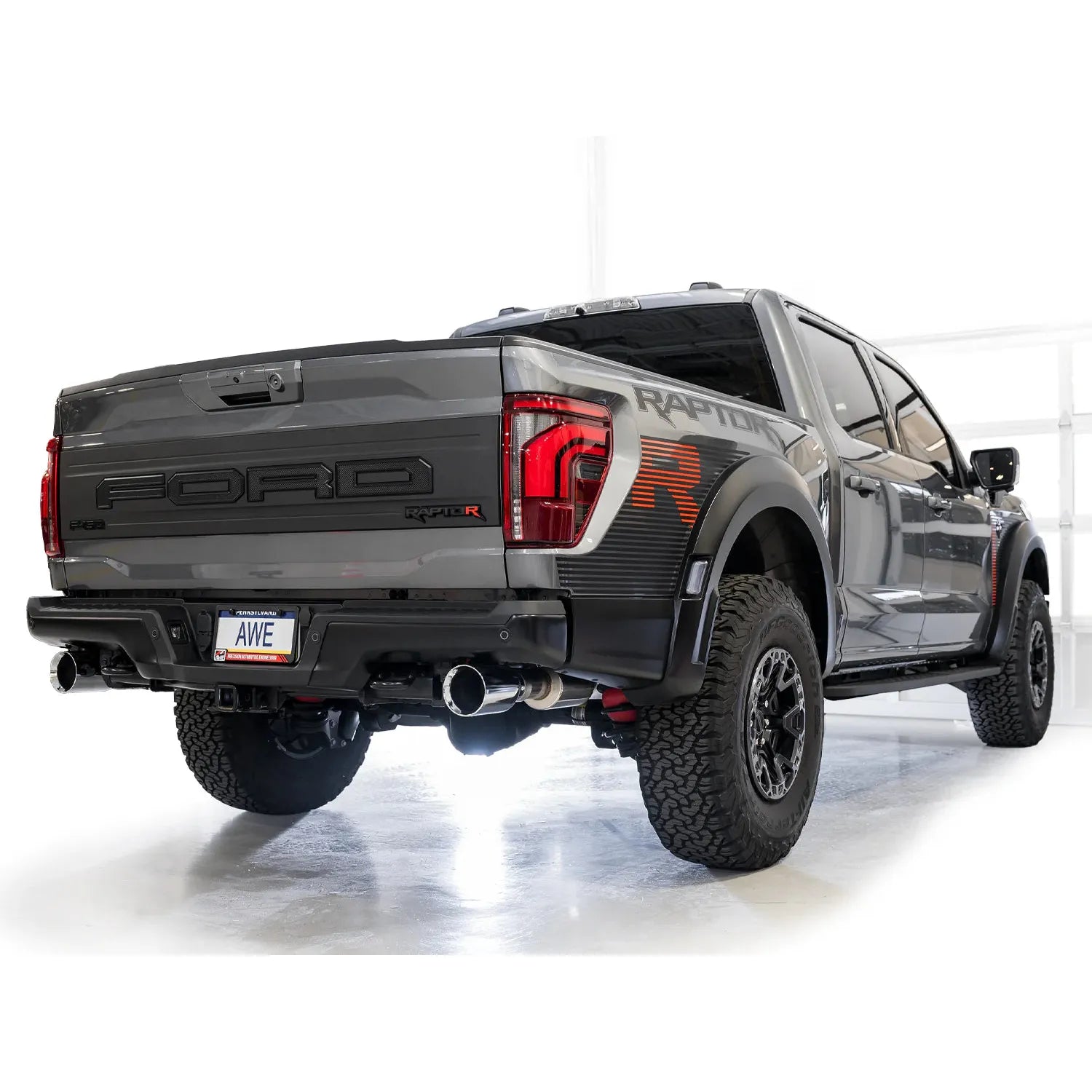 AWE Gen 3 Raptor R SwitchPath Exhaust - Chrome Silver Tips