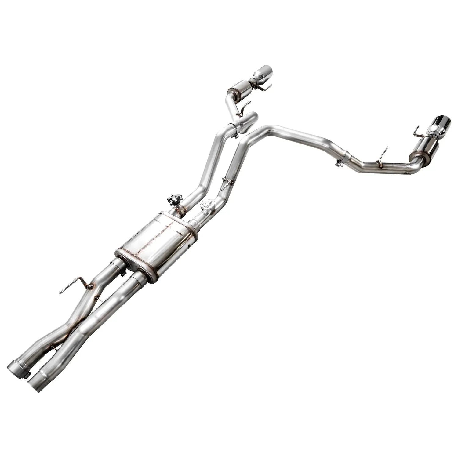 AWE Gen 3 Raptor R SwitchPath Exhaust - Chrome Silver Tips