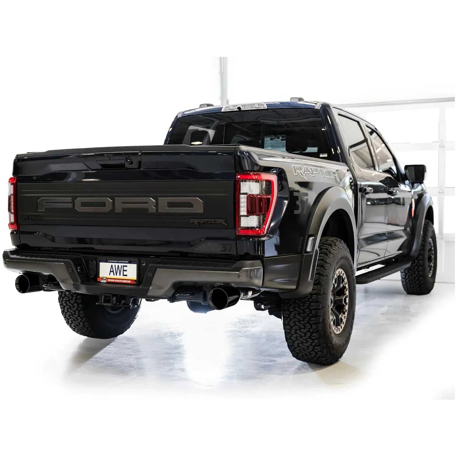 AWE Gen 3 Ford Raptor SwitchPath Exhaust - Diamond Black Tips