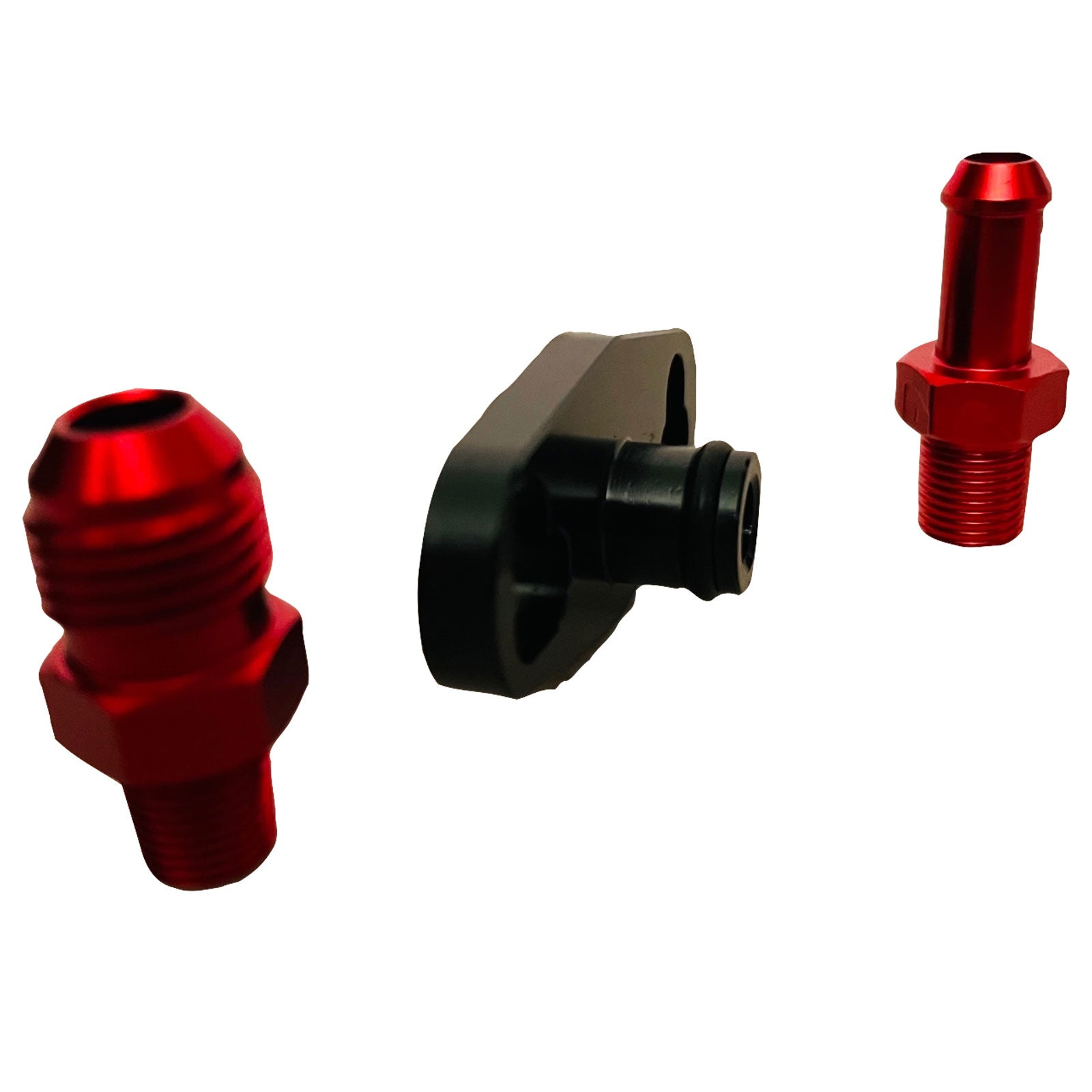 Fuel Rail Pressure Regulator FPR Adapter Fitting For 1 2 3 ECLIPSE DSM 1/8NPT