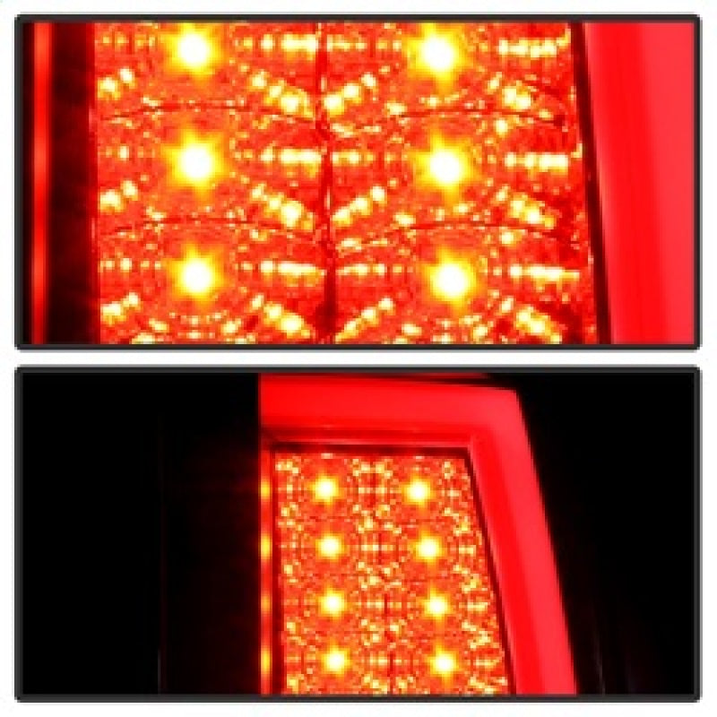 Spyder 03-06 Chevy Silverado (Does Not Fit Stepside) Version 2 LED Tail Lights - Black Smoke 5083272