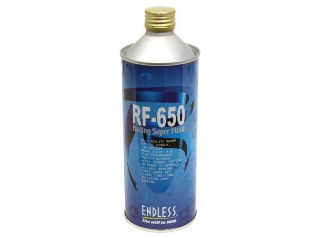 Endless RF‑650 Racing Brake Fluid 500 mL - 613°F Dry Boiling Point, Motorsport Grade RF650