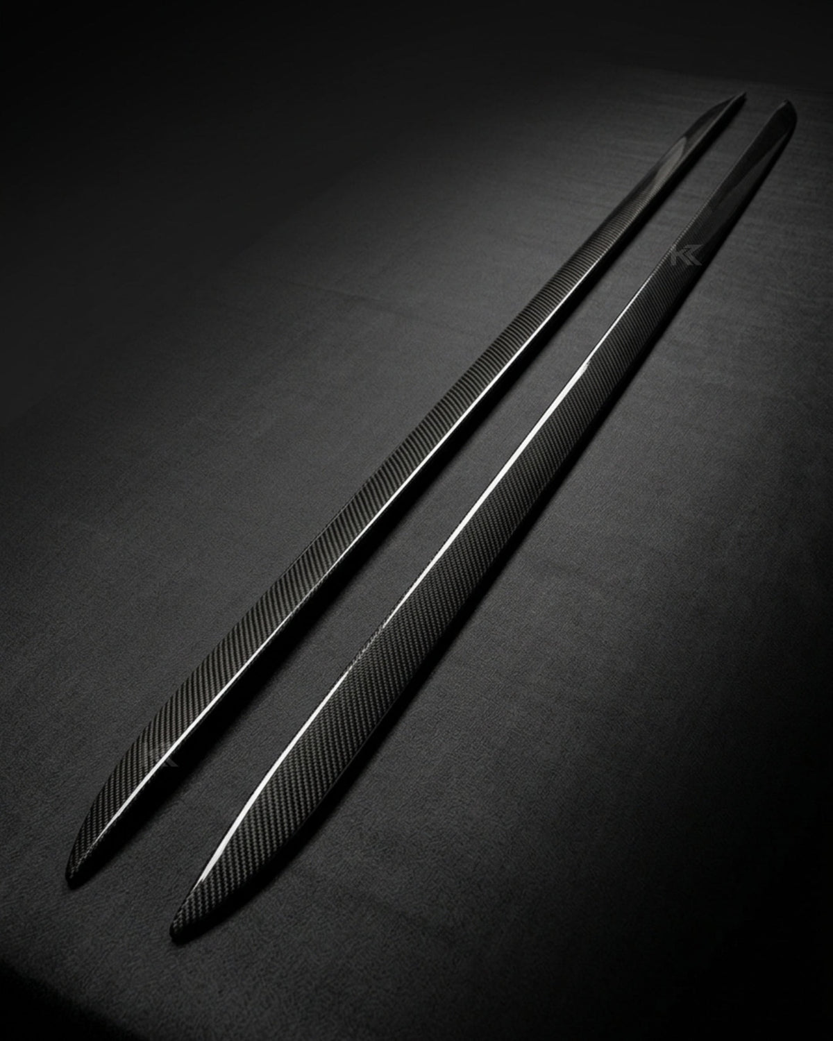2010–2011 Audi A5 8T Sportback Side Skirt Extensions – Carbon Fiber