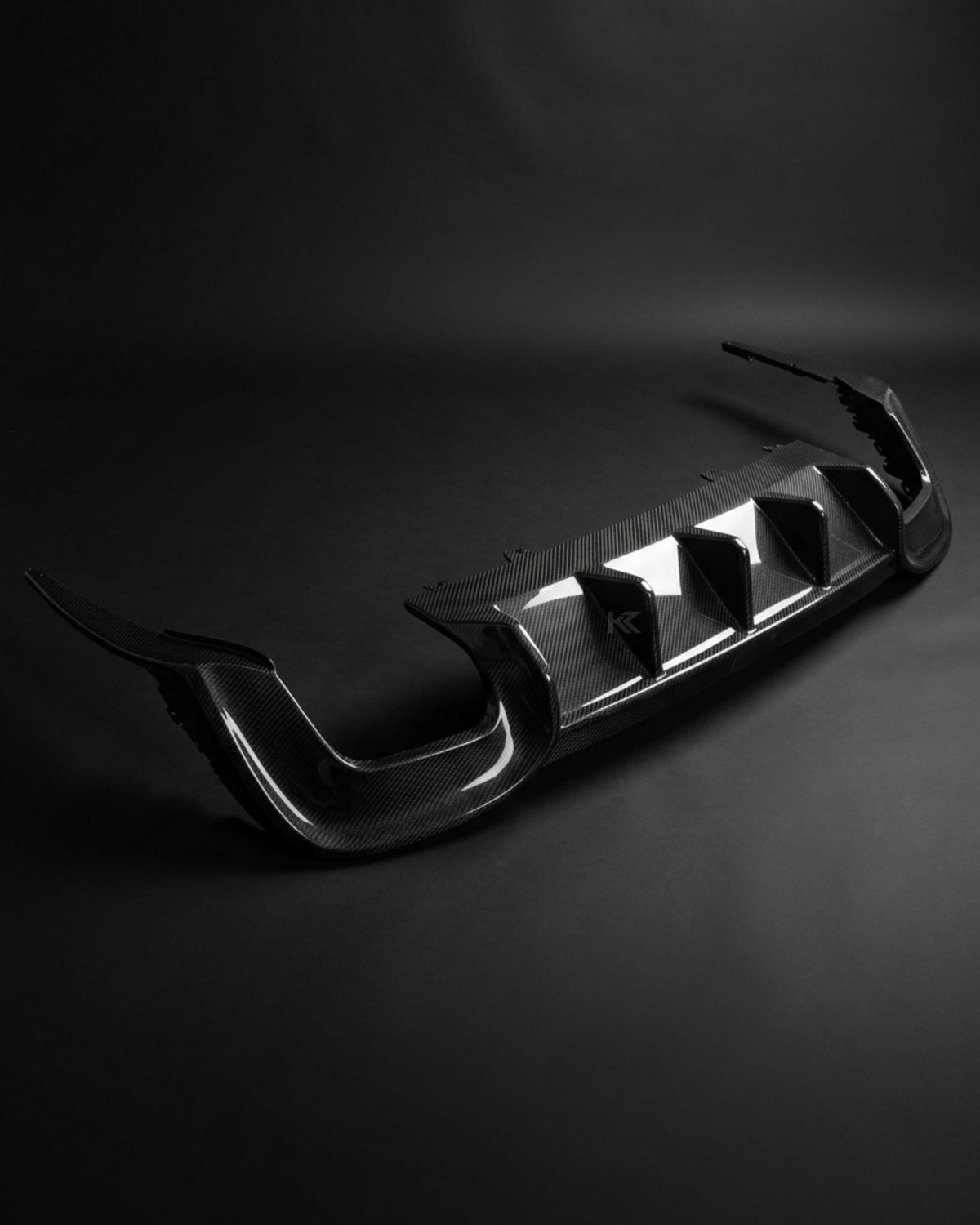 2020–2021 Audi A4 S-Line / S4 B9 Rear Diffuser – Pre-Preg Dry Carbon Fiber