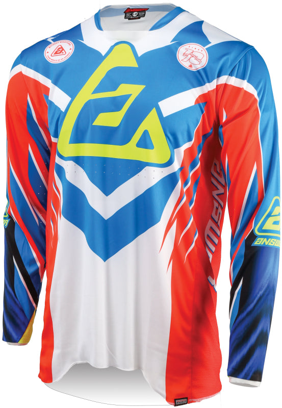 Answer 24 Elite Xotic Jersey Red/White/Blue - Large 442517