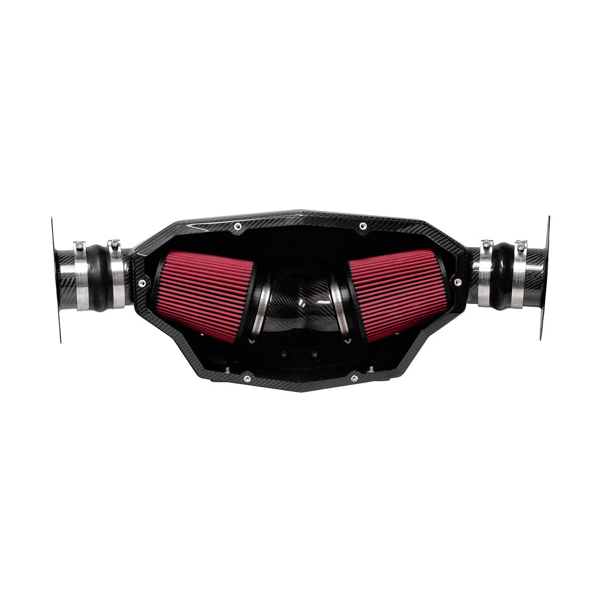 CORSA Black / Carbon Fiber Air Intake for 2020+ Corvette C8 (44003D)