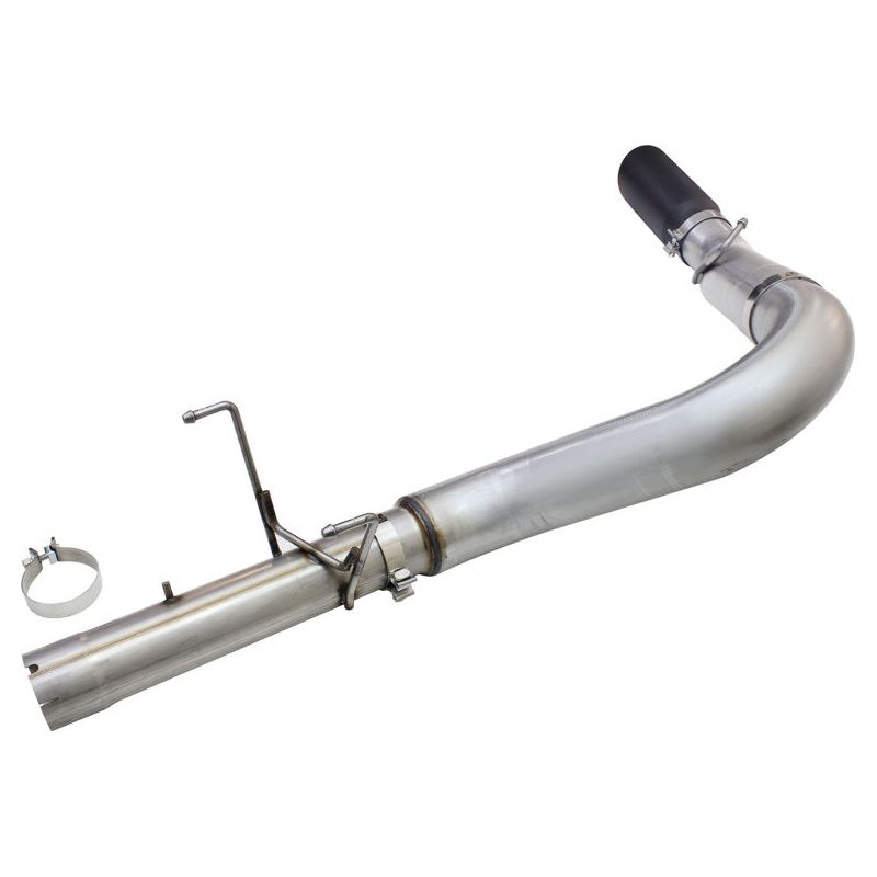 aFe MACHForce XP Exhaust Large Bore 5in DPF-Back SS 13-15 Dodge Trucks L6-6.7L (td) *Black Tip