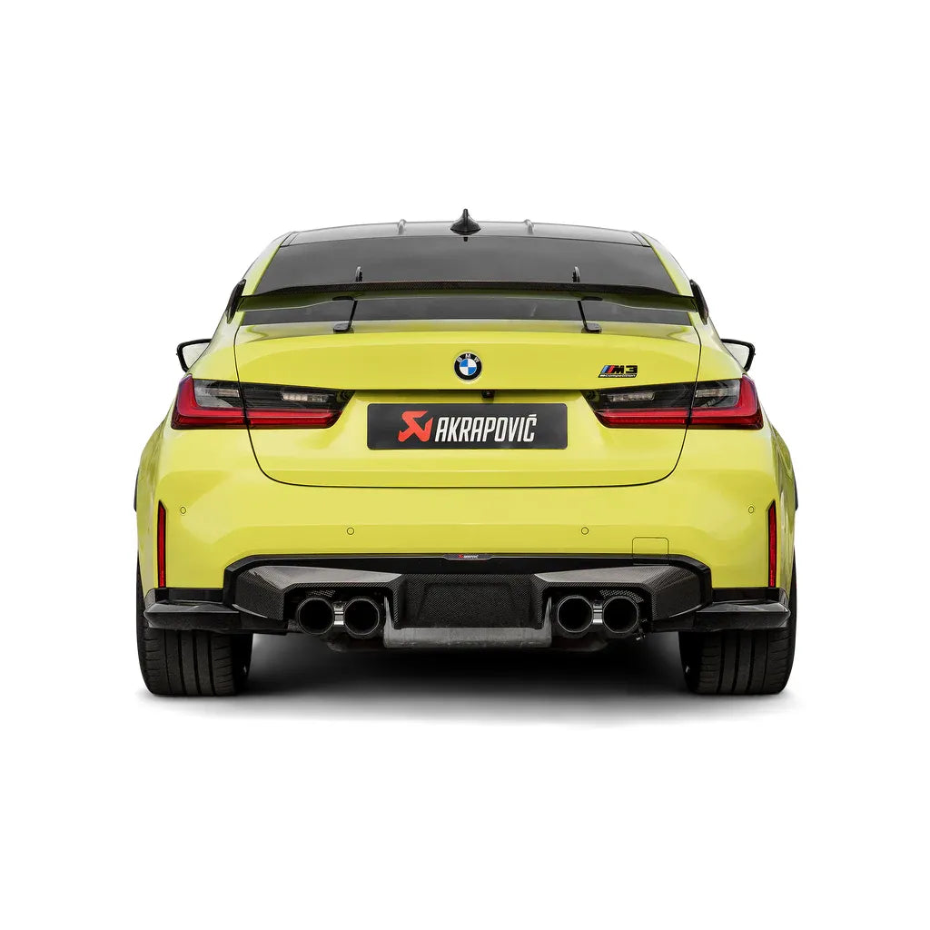 Akrapovic 2021+ BMW G87 M2, G80 M3 & G82 M4 Rear Carbon Wing (requires additional fitting kit)