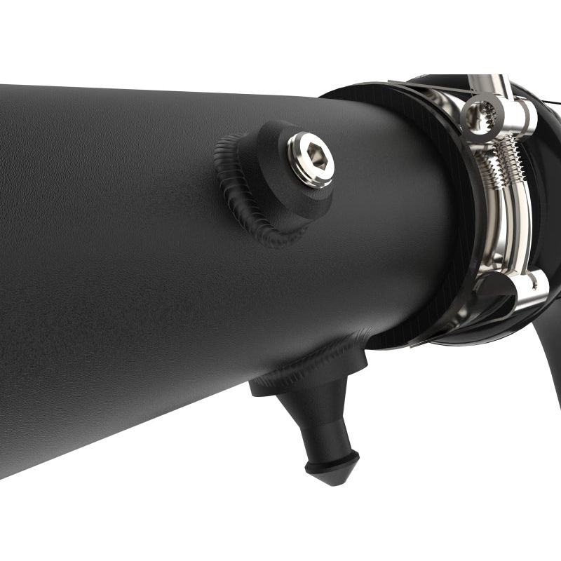 aFe BladeRunner 21-22 Ford F-150 Ecoboost V6-3.5L(tt) Aluminum Hot and Cold Charge Pipe Kit Black