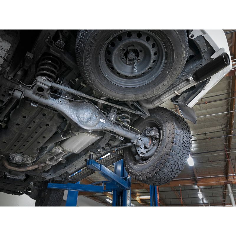 aFe MACHForce XP 2.5in 304-SS Exhaust Cat-Back w/ Black Tip 10-19 Toyota 4Runner V6-4.0L