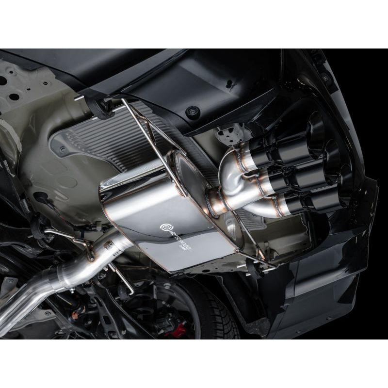 AWE Tuning 2024 Acura Integra Type S DE5 FWD Touring Edition Exhaust w/ Triple Diamond Black Tips