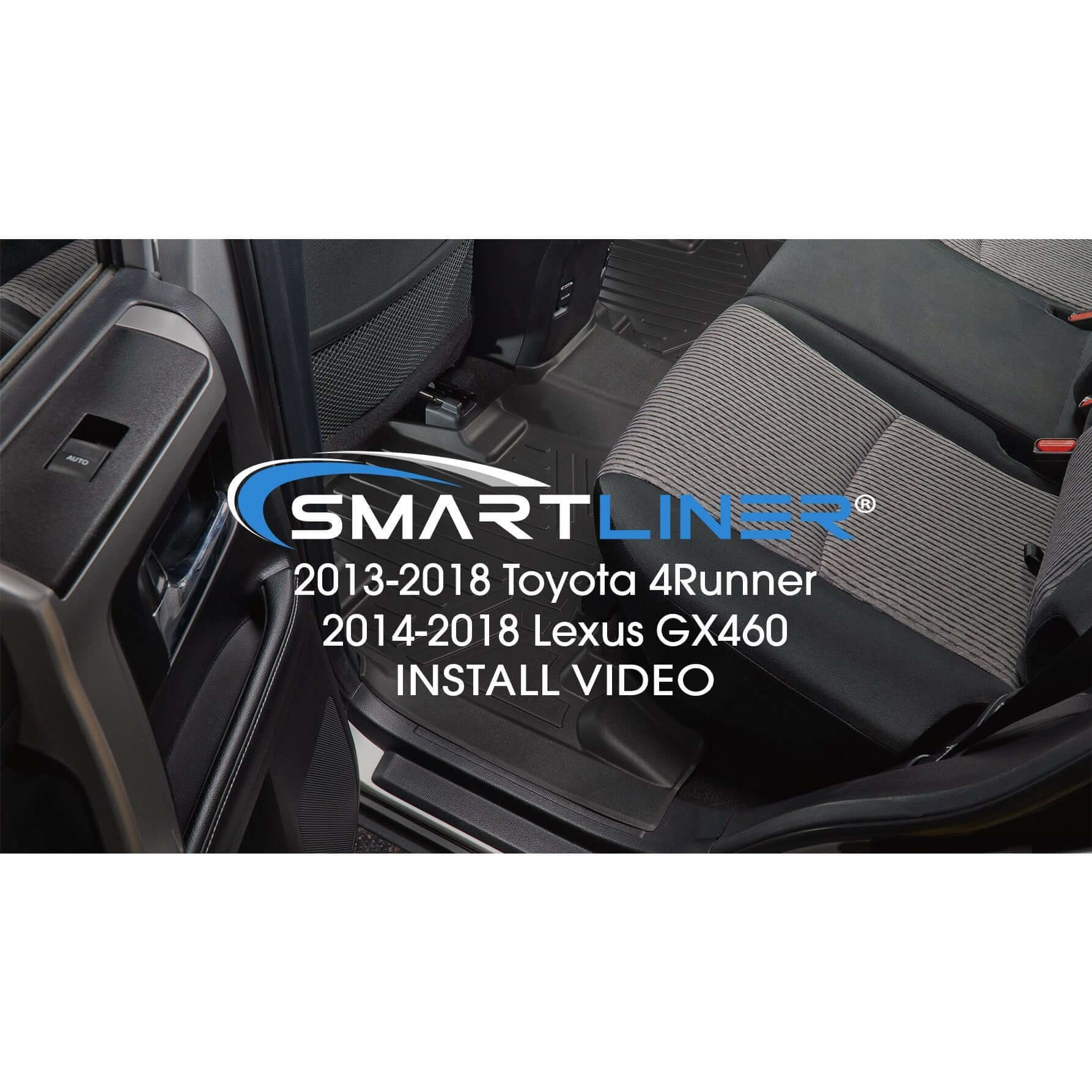 SMARTLINER Custom Fit Floor Liners For 2013-2026 Toyota 4Runner / 2014-2023 Lexus GX460