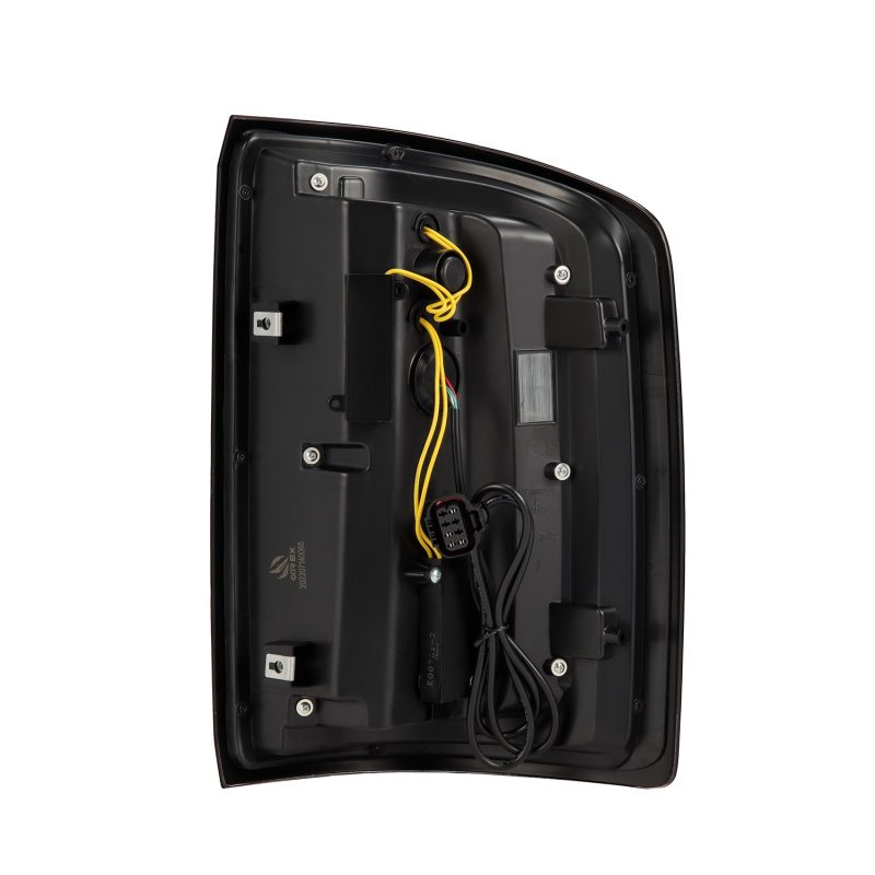 AlphaRex 2014-18 GMC Sierra 1500/2500HD/3500HD LUXX-Series LED Tail Lights Black