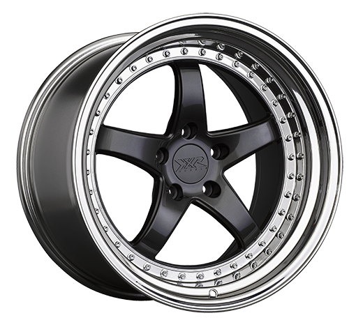 XXR 565 Wheel Graphite / Platinum Lip 20x9 +35 5x4.5