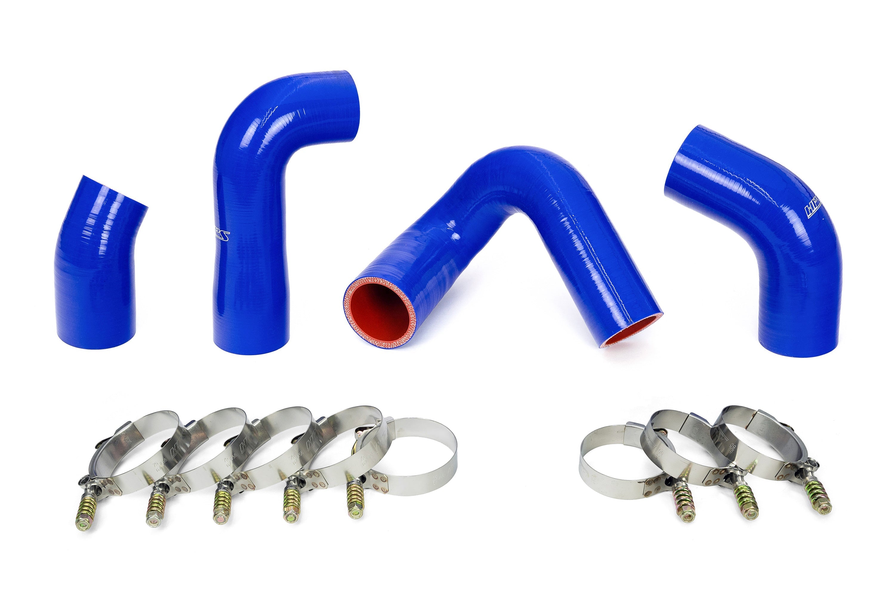 HPS Performance Silicone Transmission Oil Cooler Coolant Hose Kit, Mack Trucks 2007-2016