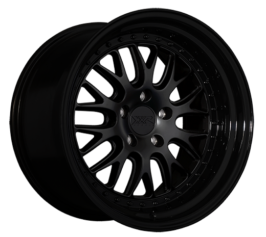 XXR 570 Wheel Flat Black / Gloss Black Lip 18x9.5 +35 5x120