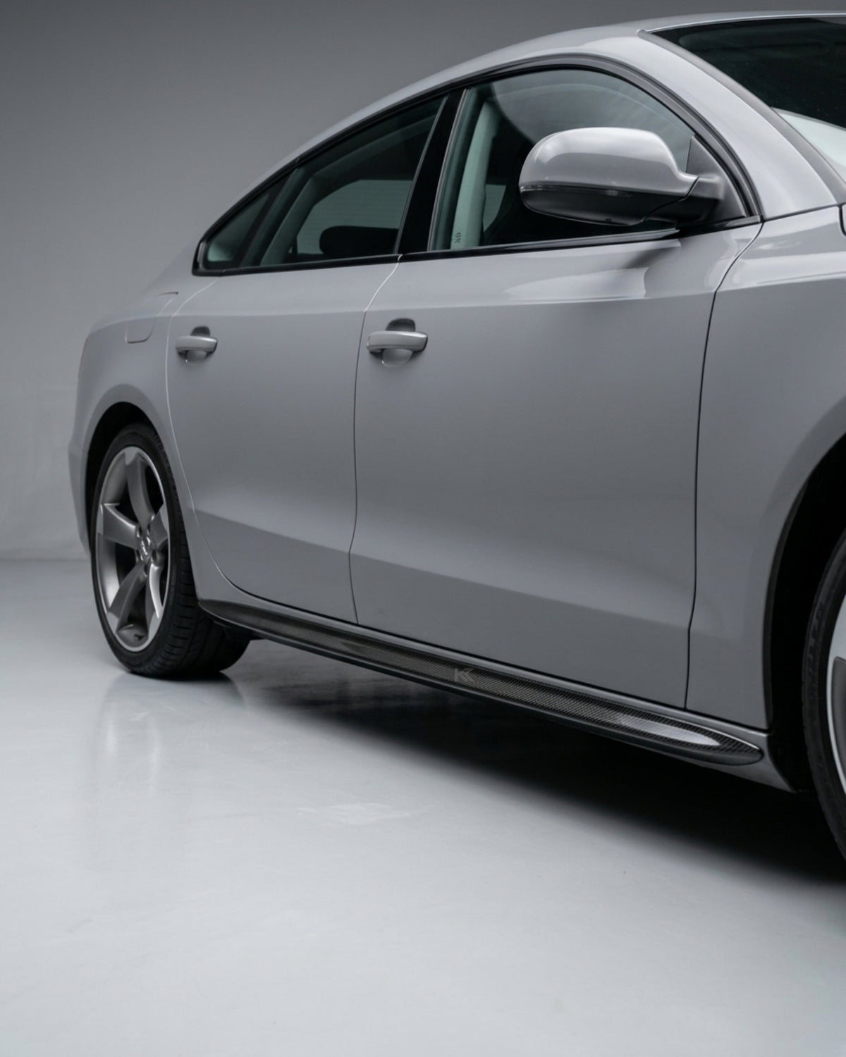 2010–2011 Audi A5 8T Sportback Side Skirt Extensions – Carbon Fiber