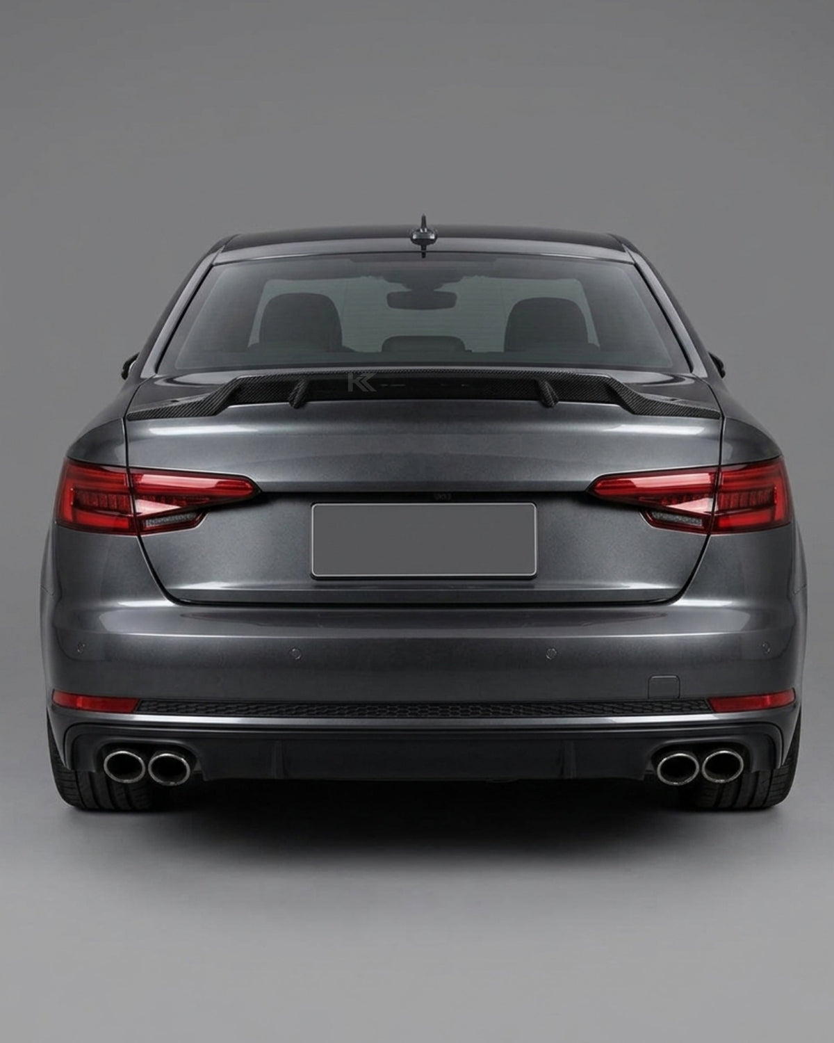 2017–2019 Audi A4 / A4 S-Line / S4 B9 Sedan R Style Ducktail Trunk Spoiler – Carbon Fiber