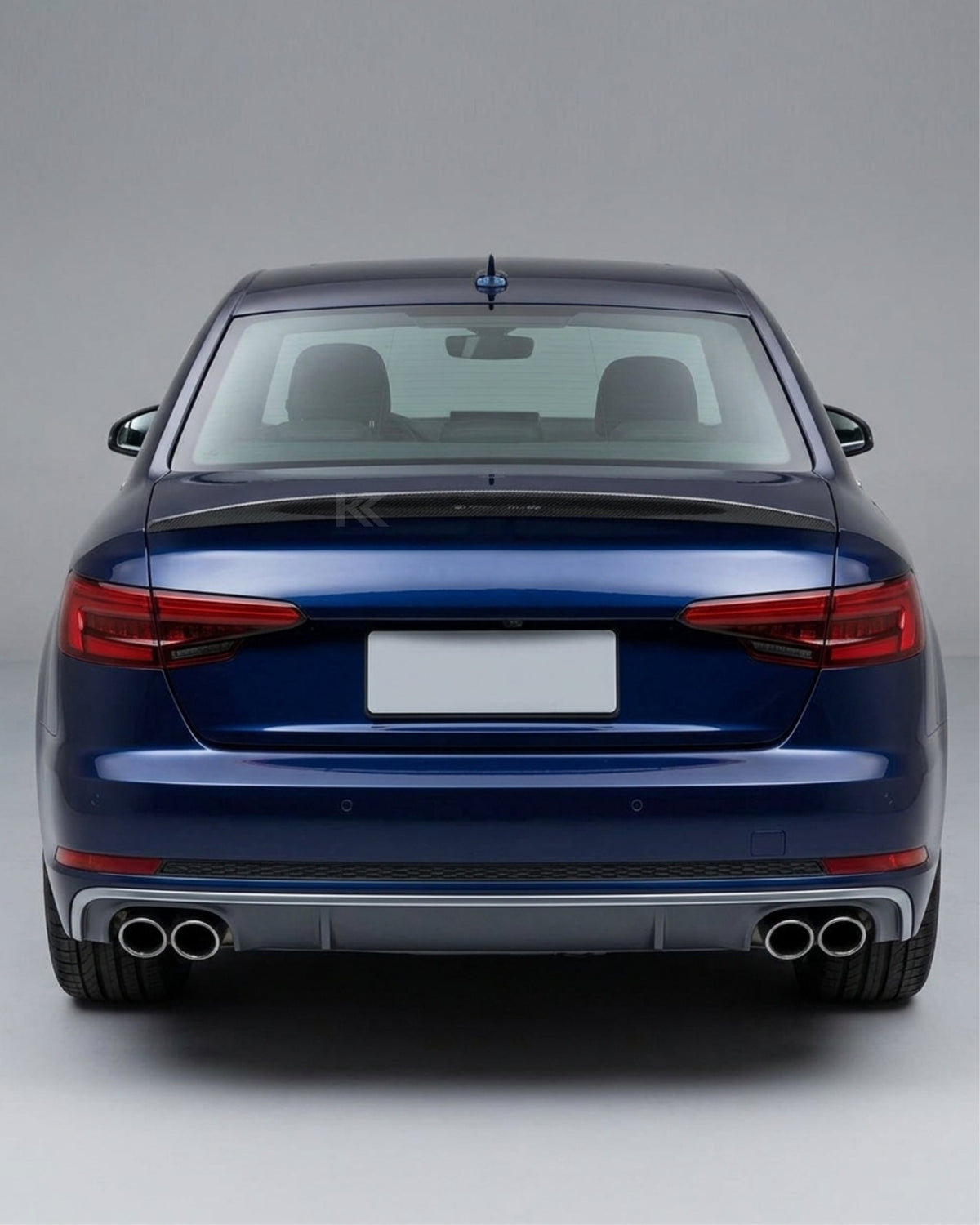 2017–2023 Audi A4 S-Line / S4 B9 Sedan Single Deck Rear Trunk Spoiler – Carbon Fiber