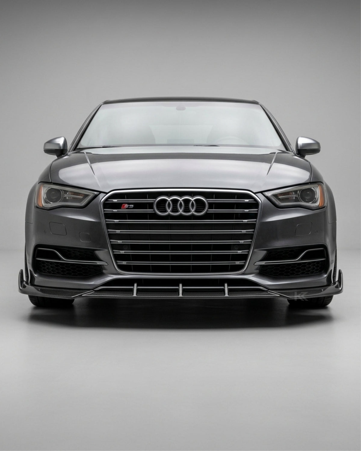 2014–2016 Audi A3 S-Line / S3 8V Sedan Front Bumper Splitter – Carbon Fiber