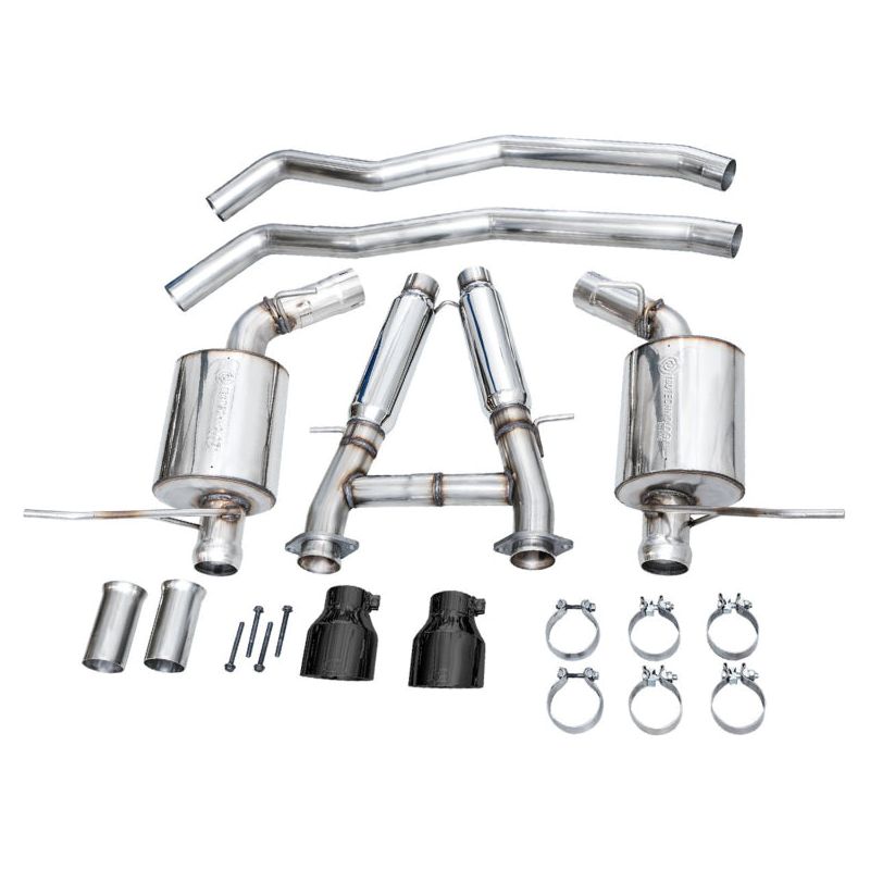 AWE Tuning 18-23 Dodge Durango SRT & Hellcat Touring Edition Exhaust - Diamond Black Tips