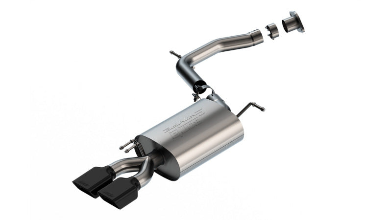 Borla 2023 Hyundai Palisade/20-22 Kia Telluride 3.8L V6 S-Type Axle-Back Exhaust w/ Black Chrome Tip 11979BC