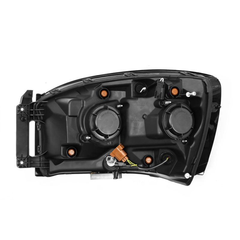 AlphaRex 06-08 Dodge Ram NOVA-Series LED Projector Headlights Alpha-Black