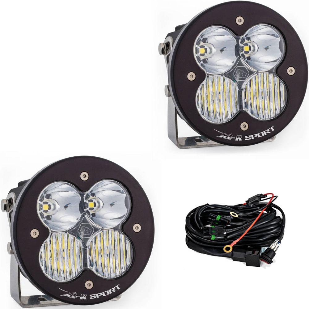 Baja Designs XL-R Sport LED Auxiliary Light Pod Pair - Driving Combo - Clear
