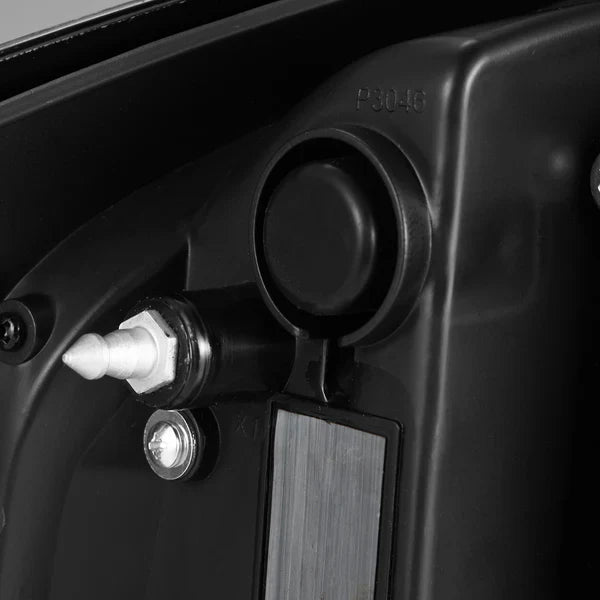 AlphaRex 16-23 Toyota Tacoma NOVA-Series Prismatic LED Tail Lights Black