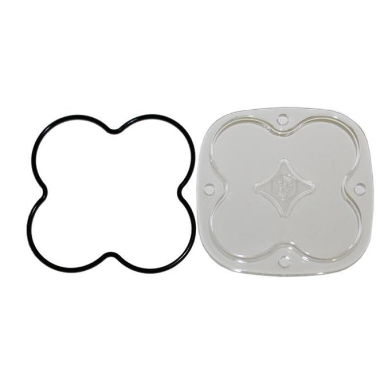 Baja Designs Squadron Light Pod Lens Kit - Spot - Clear