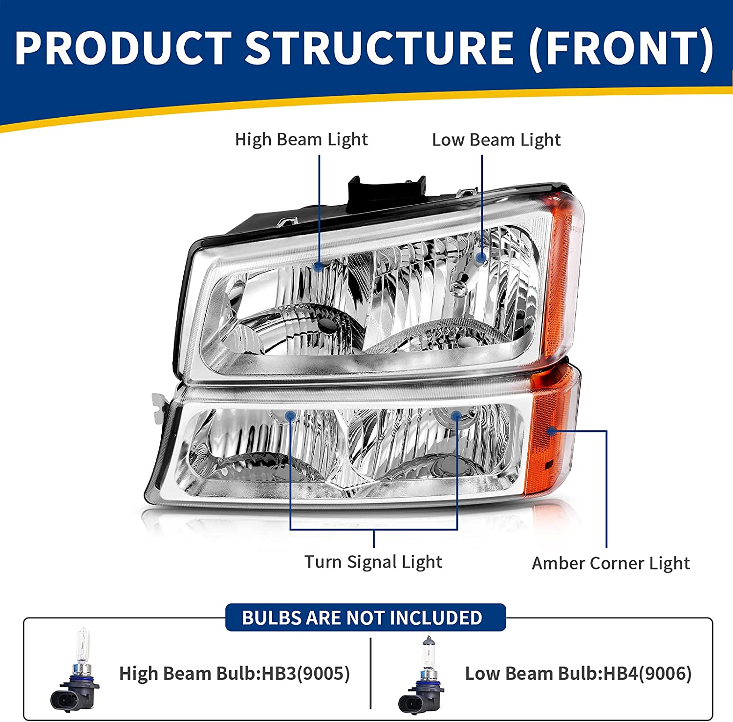AutoSAVER88 Compatible Headlight Assembly (Not Compatible with Body Cladding Models)