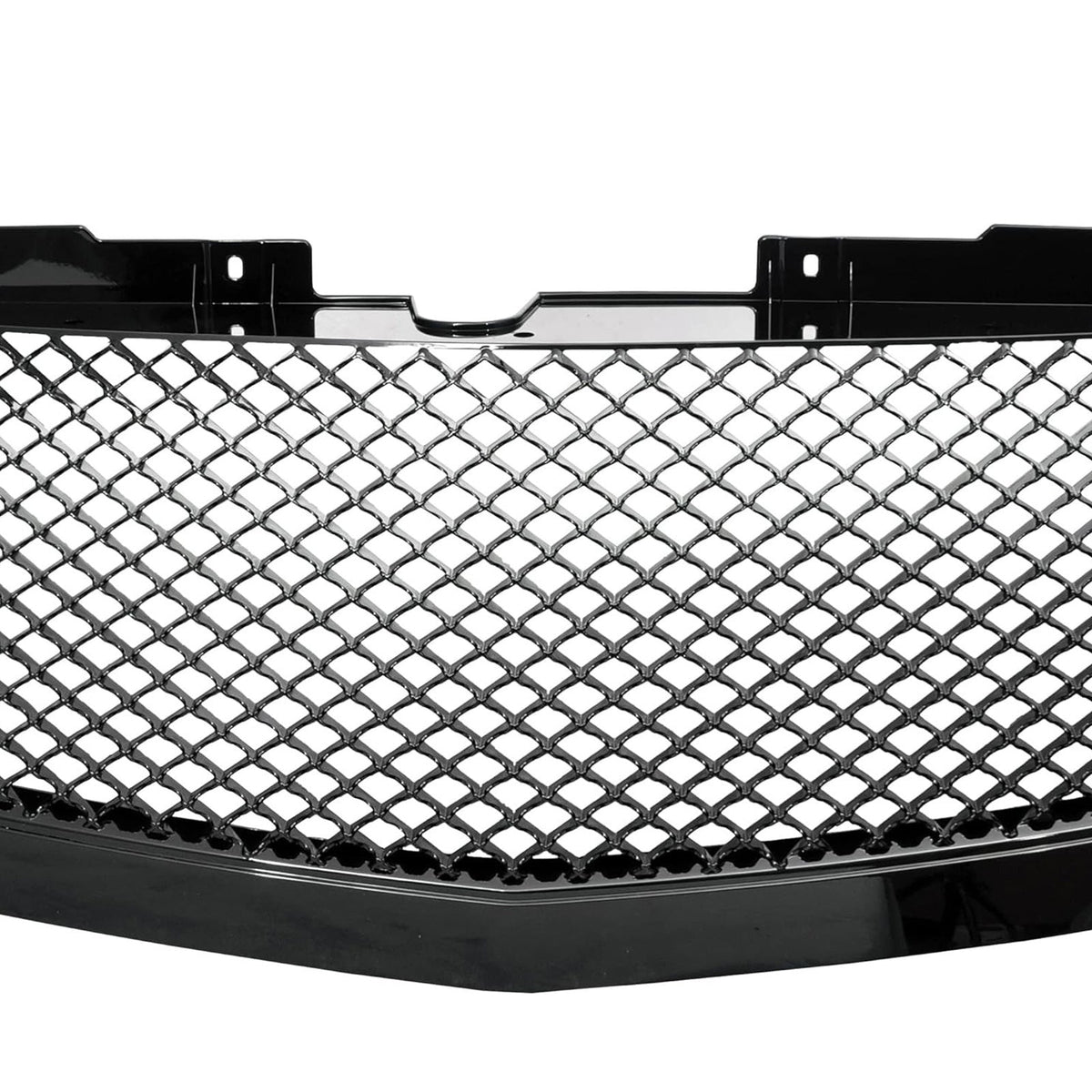 2007-2014 Cadillac Escalade Mesh Style Front Bumper Grille Black ABS
