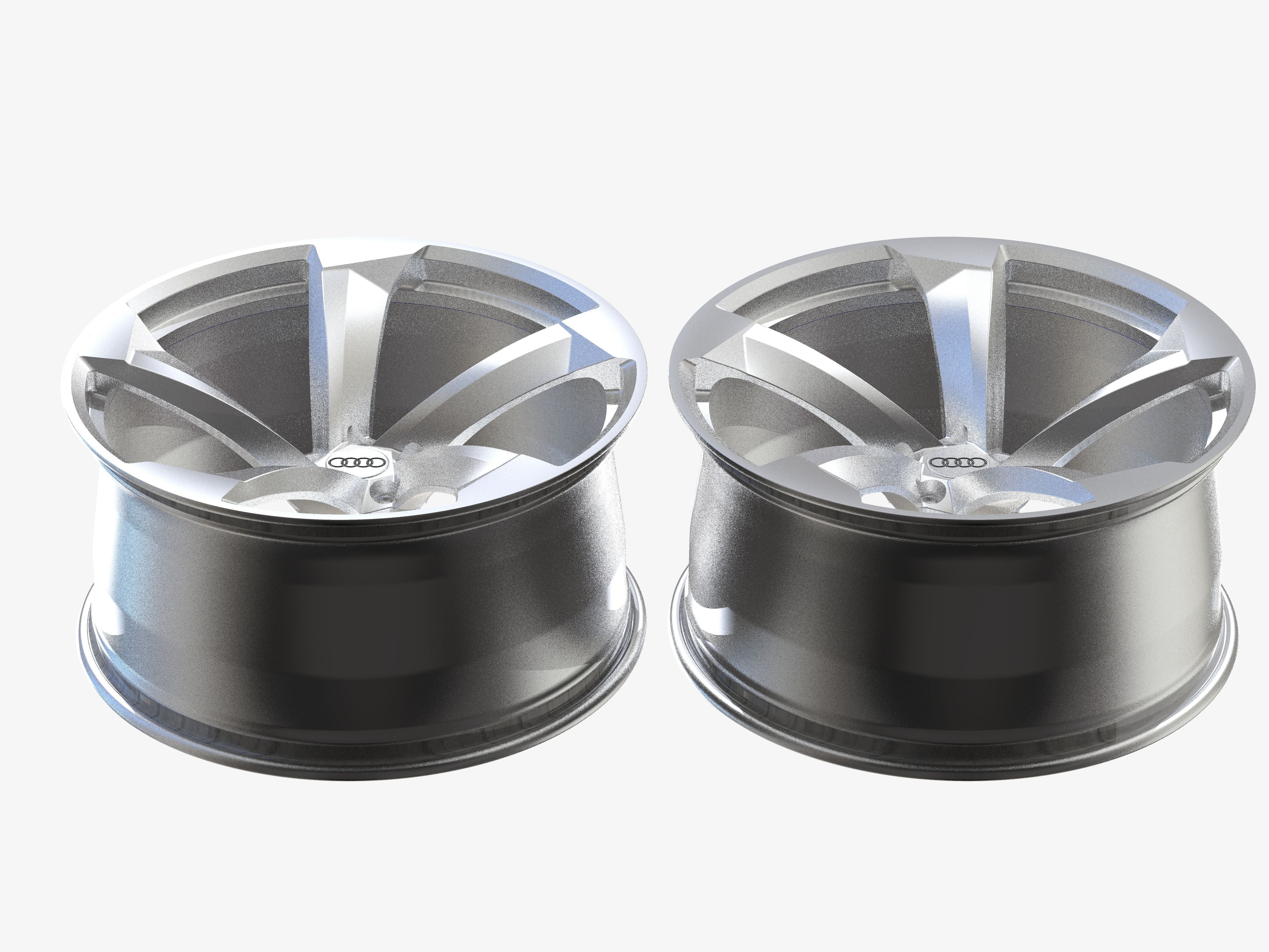 Forged Audi "Q8 E-Tron" Rotor Style Wheels