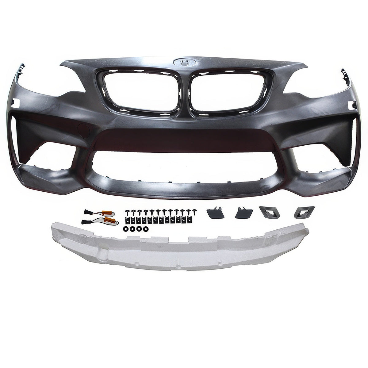 2014-2021 BMW F22 F23 2 Series M2 Style Front Bumper Cover Conversion