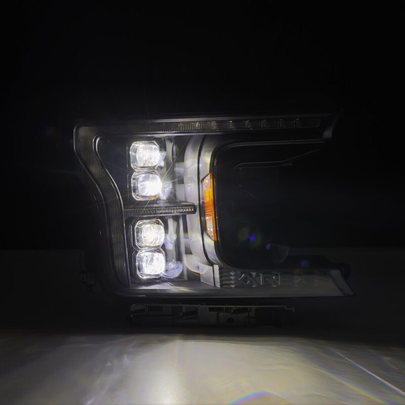 AlphaRex 18-20 Ford F-150 NOVA LED Proj Headlight Blk (14th Gen G2 Style) 880248 *Discontinued
